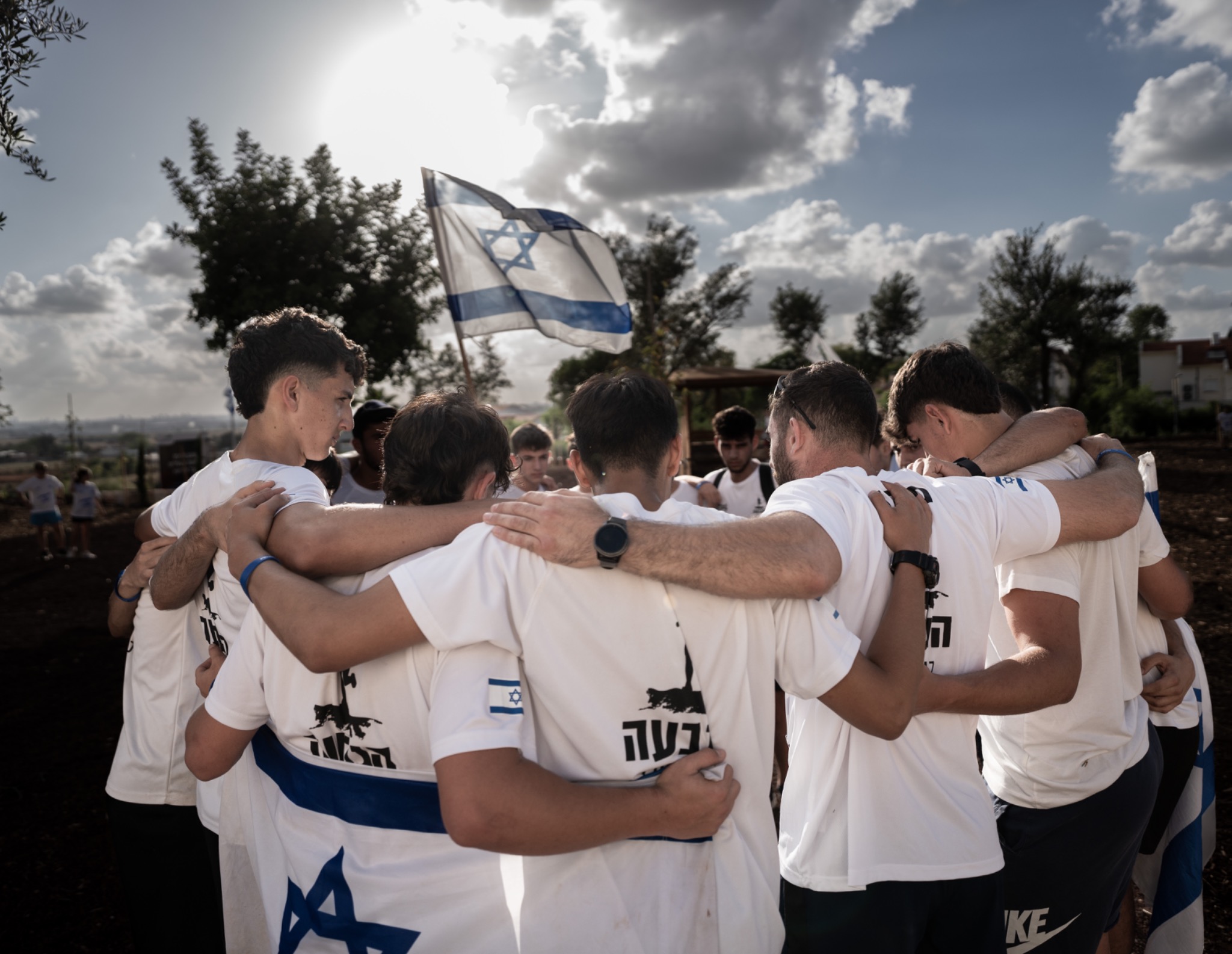 רגע מהאימון
